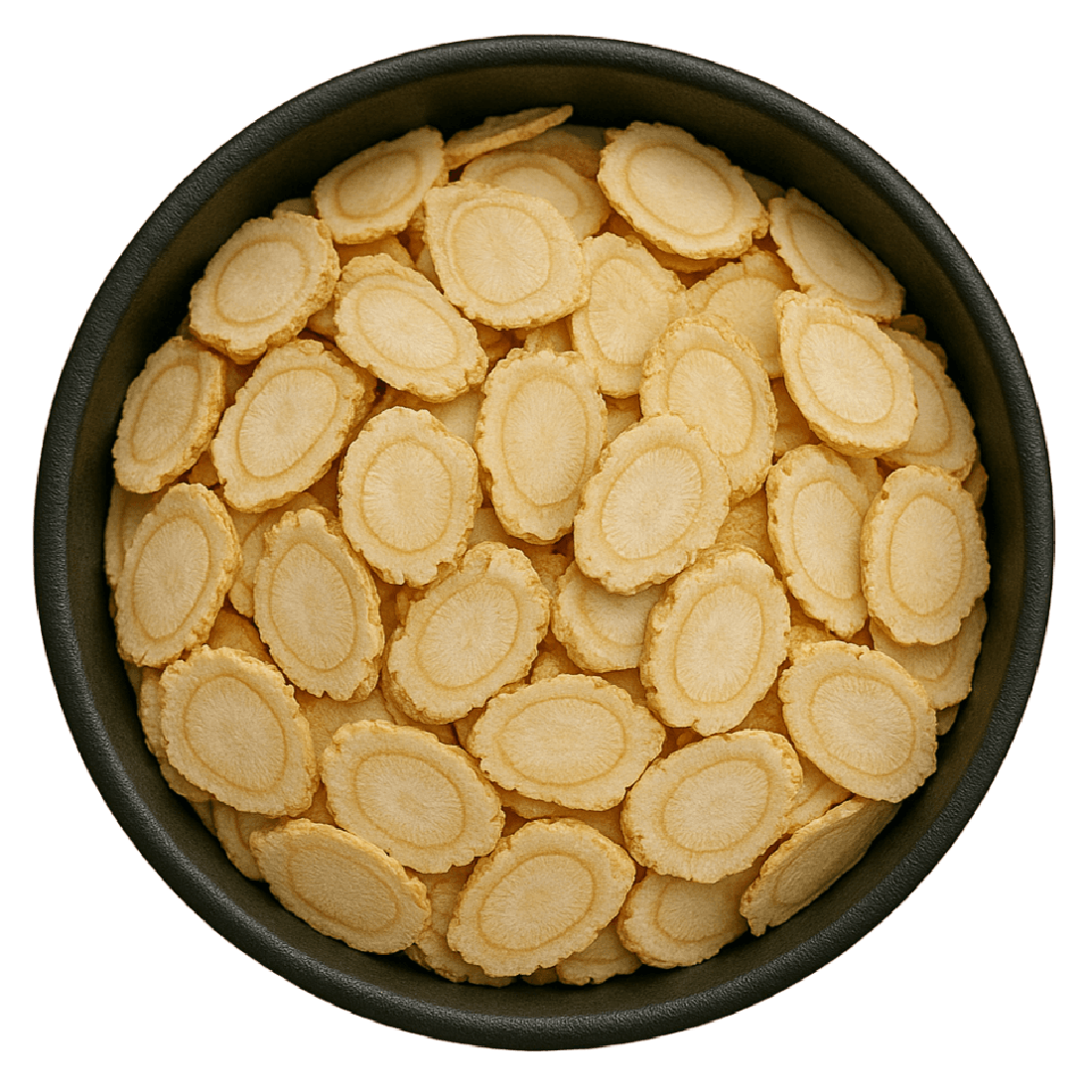 American Ginseng Root Slice (Panax Quinquefolius)