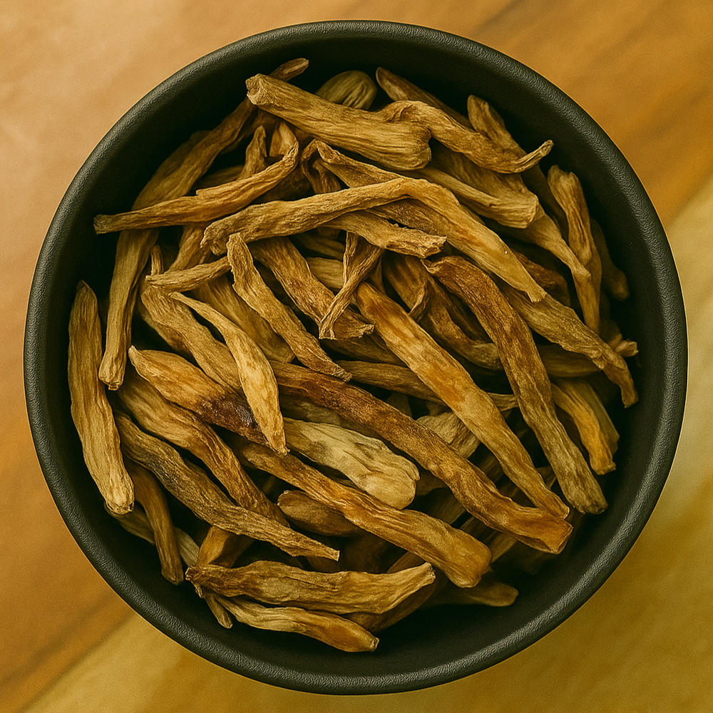 Asparagus Tuber Whole (Asparagus Cochinchinensis)