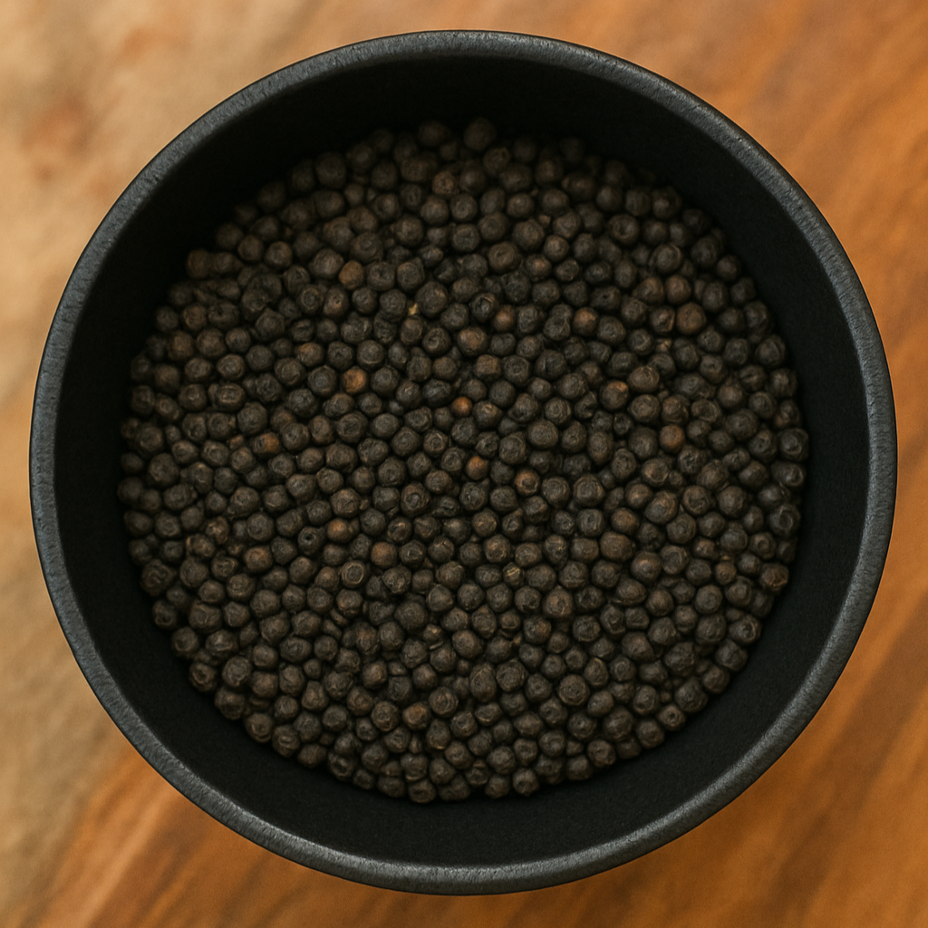 Black Lampong Peppercorns Whole (Piper Nigrum)
