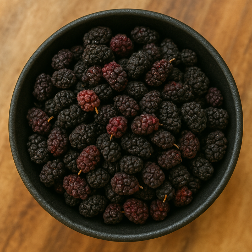 Black Mulberries Whole (Morus Nigra)