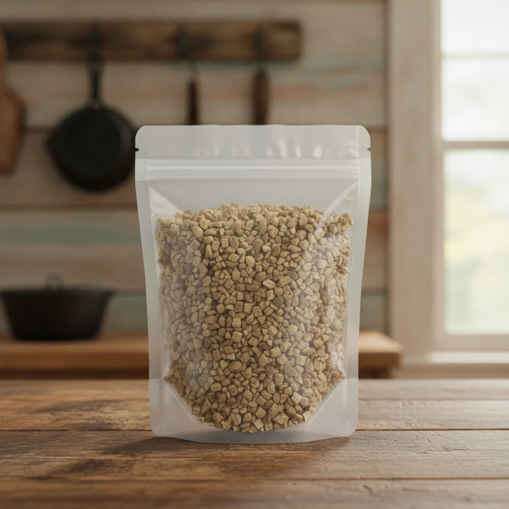 Calamus Root Cut (Acorus Calamus) | The herb/berry/powder/fruit/root/bark that is in the black bowl, i would like it to shown in a plastic stand up resalable pouch that is clear.