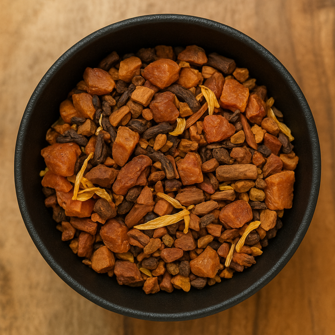 Cinnamon Apricot Herbal Tea (Cinnamomum Cassia)