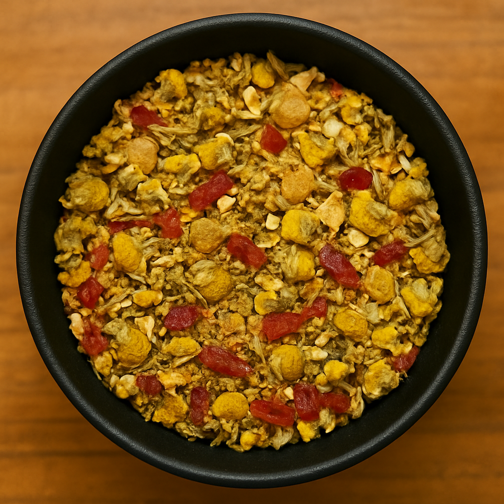 Citrus Chamomile Herbal Tea (Matricaria Recutita)