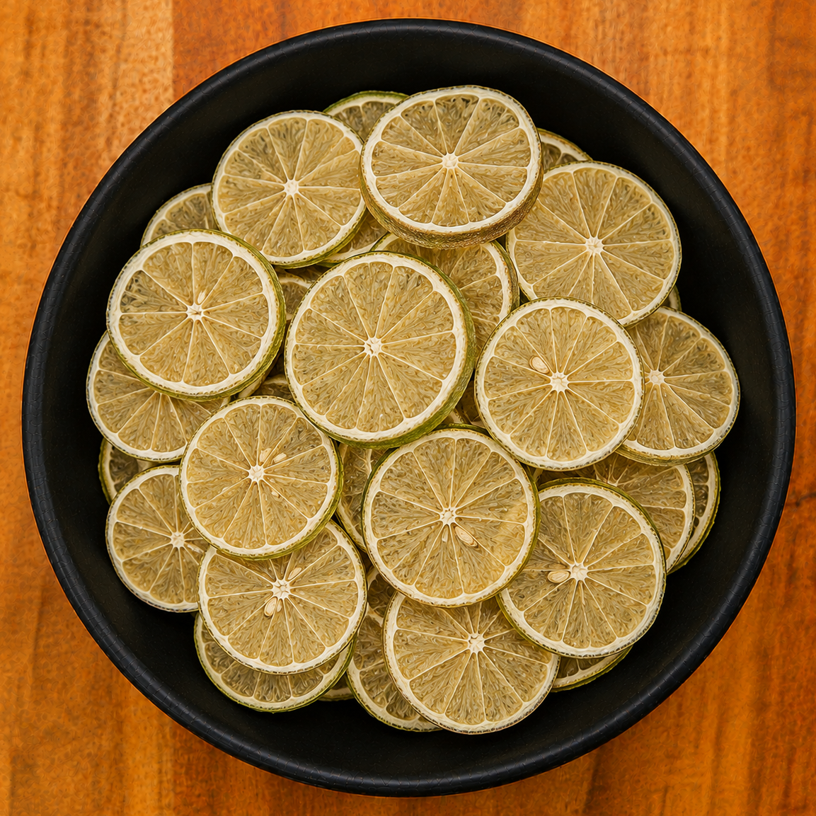 Dried Lime Slices Whole (Citrus Latifolia)