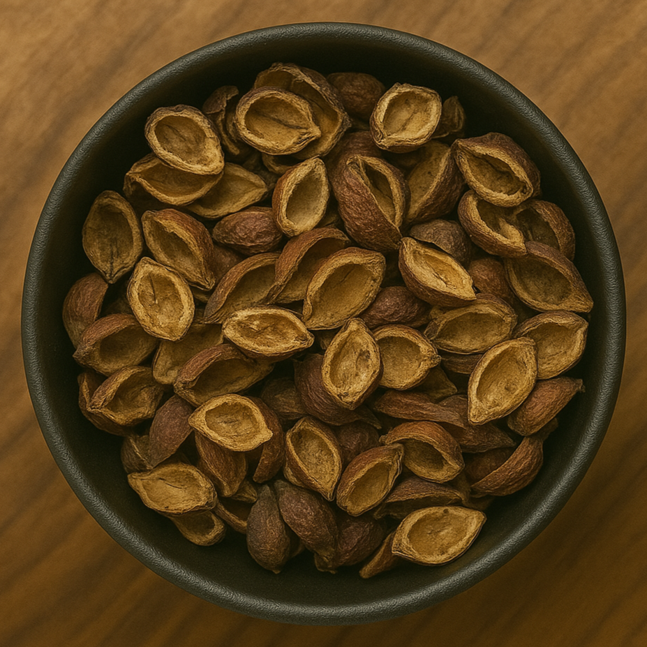 Golden Tassel Seed Slice (Rosa Laevigata)