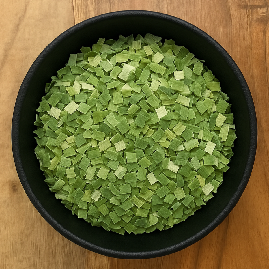 Green & White Leek Flakes (Allium Ampeloprasum)
