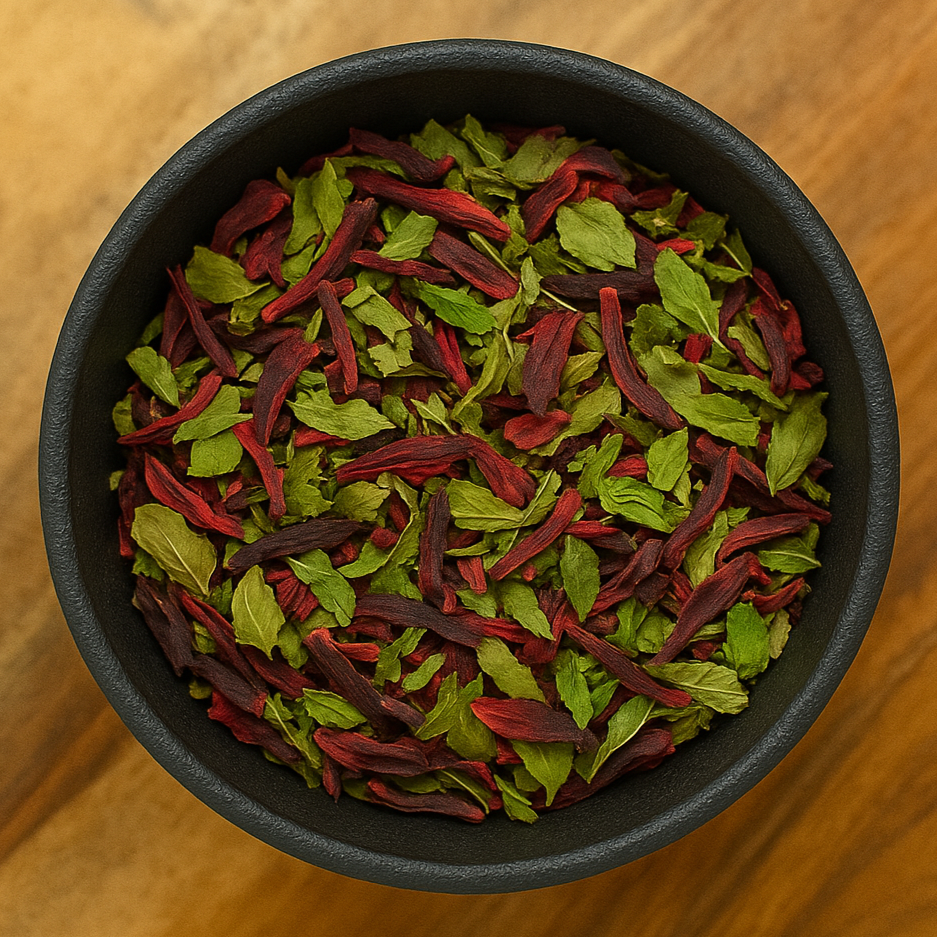 Hibiscus Mint Herbal Tea