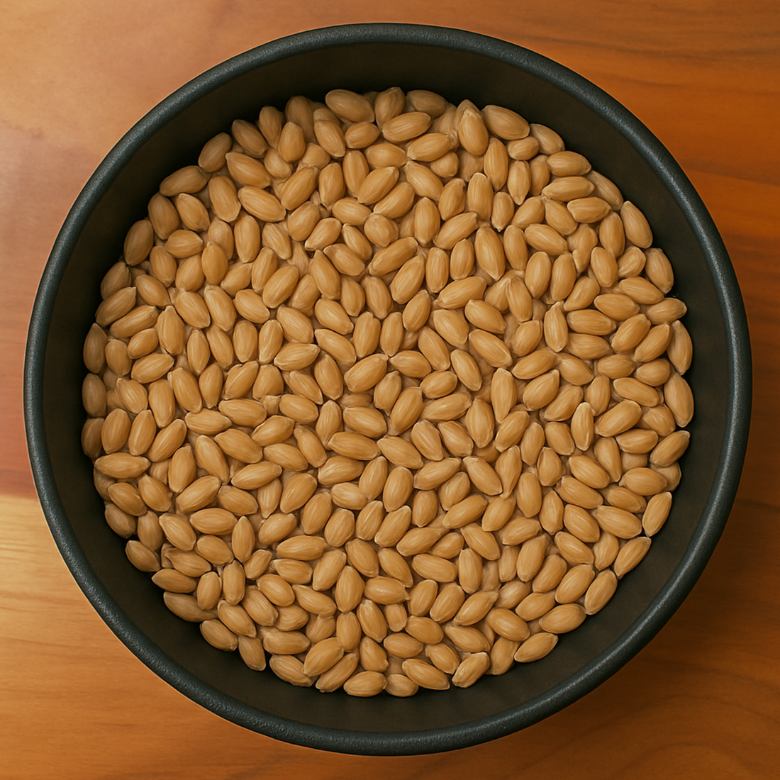 Light Wheat Grain Whole (Triticum Aestivum)