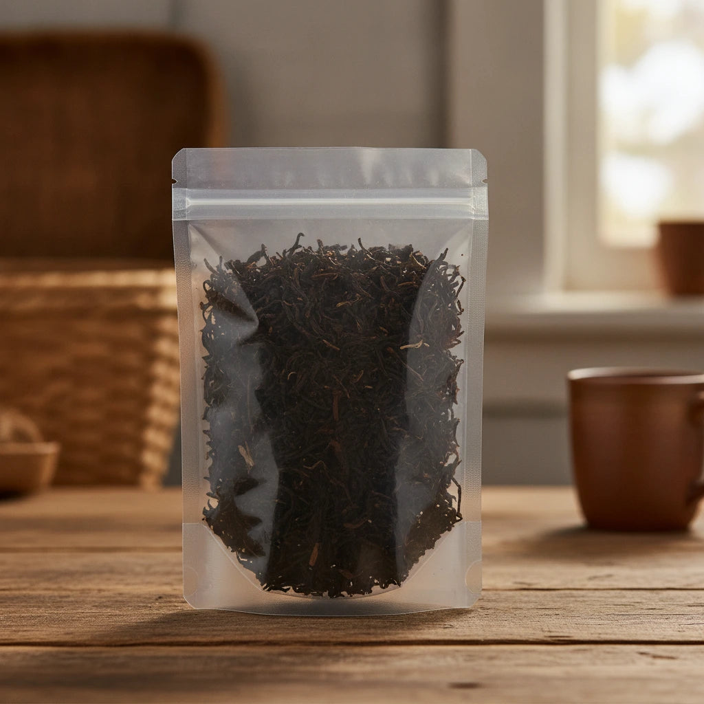 Nardostachys Root Whole (Nardostachys Jatamansi) | The herb/berry/powder/fruit/root/bark that is in the black bowl, i would like it to shown in a plastic stand up resalable pouch that is clear.