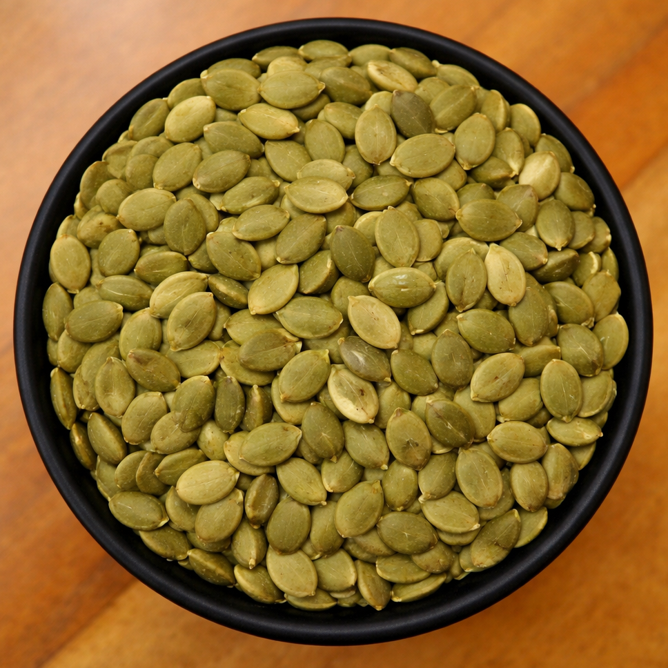 Pumpkin Seeds Whole (Cucurbita Species)