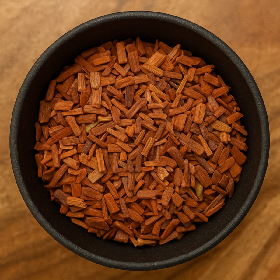 Red Sandalwood Cut (Pterocarpus Santalinus)