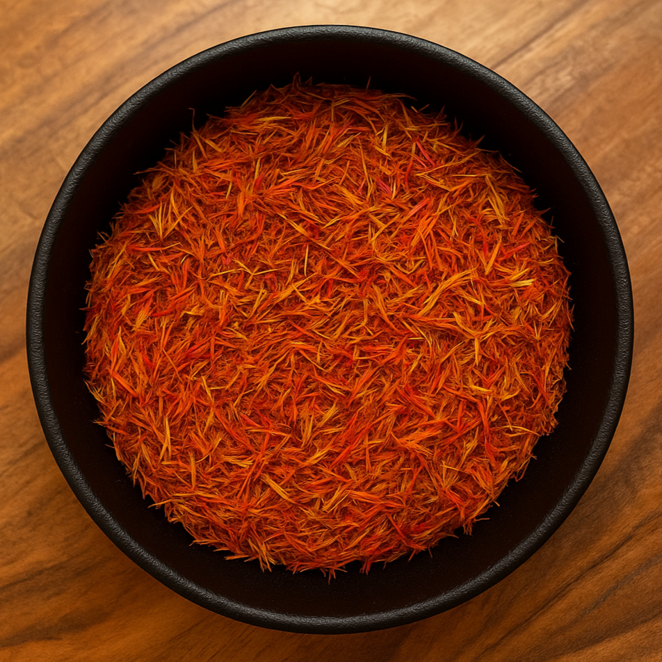 Safflower Petals (Carthamus Tinctorius)