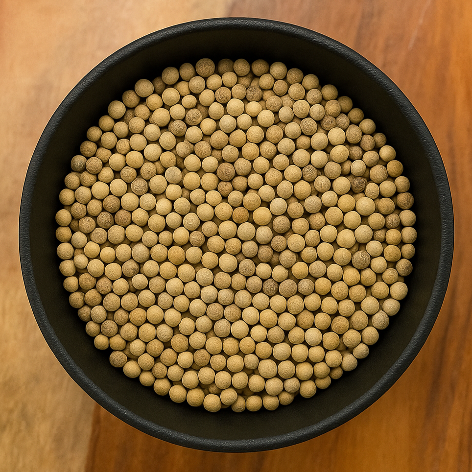 White Peppercorns Whole (Piper Nigrum)