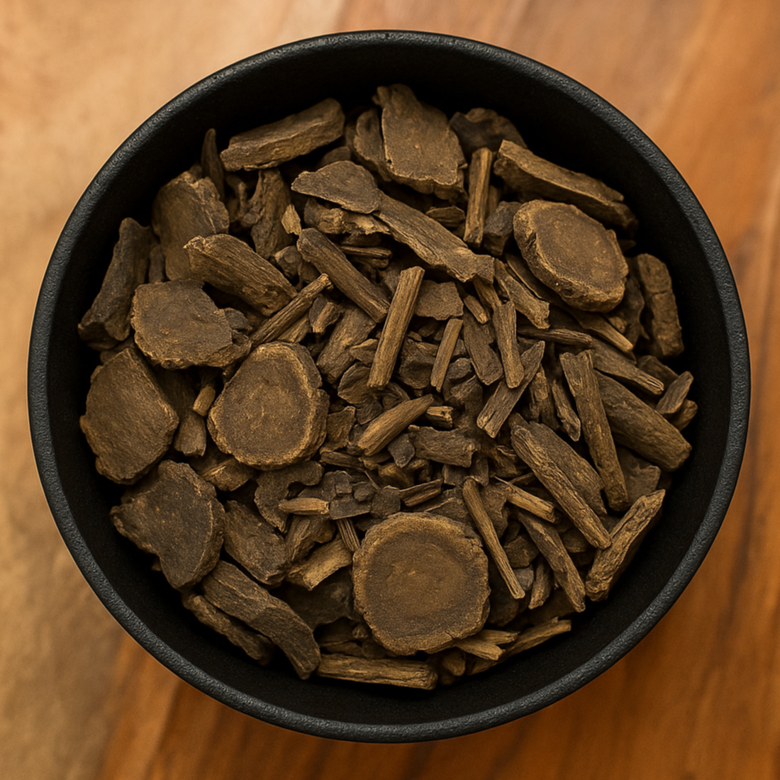 Zedoary Rhizome Pieces (Curcuma Phaeocaulis)