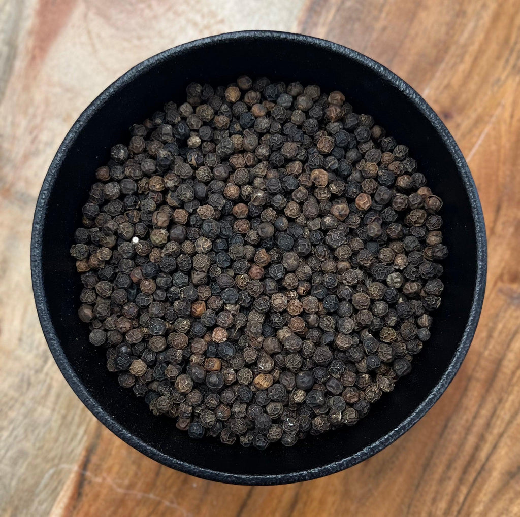 Black Tellicherry Peppercorns Whole (Piper nigrum)