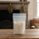 5-HTP Powder (5-Hydroxytryptophan) | The herb/berry/powder/fruit/root/bark that is in the black bowl, i would like it to shown in a plastic stand up resalable pouch that is clear.