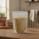 Alfalfa Seed Whole (Medicago Sativa) | The herb/berry/powder/fruit/root/bark/seeds that is in the black bowl, i would like it to shown in a plastic stand up resalable pouch that is clear.