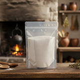 Allulose Powder (D-Psicose) | The herb/berry/powder/fruit/root/bark that is in the black bowl, i would like it to shown in a plastic stand up resalable pouch that is clear.