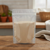 American Ginseng Powder (Panax Quinquefolius) | The herb/berry/powder/fruit/root/bark that is in the black bowl, i would like it to shown in a plastic stand up resalable pouch that is clear.
