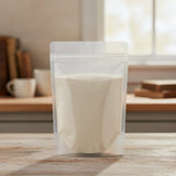Apple Pectin Powder (Malus Spp.) | The herb/berry/powder/fruit/root/bark that is in the black bowl, i would like it to shown in a plastic stand up resalable pouch that is clear.