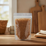 Applewood Smoked Sea Salt | The herb/berry/powder/fruit/root/bark that is in the black bowl, i would like it to shown in a plastic stand up resalable pouch that is clear.