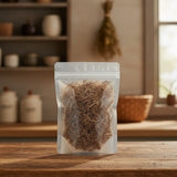 Asian Lobelia Whole (Lobelia Chinensis) | The herb/berry/powder/fruit/root/bark that is in the black bowl, i would like it to shown in a plastic stand up resalable pouch that is clear.