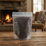 Atlantic Irish Moss Cut (Chondrus Crispus) | The herb/berry/powder/fruit/root/bark that is in the black bowl, i would like it to shown in a plastic stand up resalable pouch that is clear.