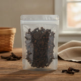 Atractylodes Rhizome Pieces (Roasted) (Atractylodes Macrocephala) | The herb/berry/powder/fruit/root/bark that is in the black bowl, i would like it to shown in a plastic stand up resalable pouch that is clear.