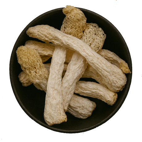 Bamboo Pith Mushroom Whole (Phallus Indusiatus)