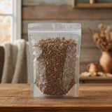 Bayberry Tree Bark Cut (Myrica Cerifera) | The herb/berry/powder/fruit/root/bark that is in the black bowl, i would like it to shown in a plastic stand up resalable pouch that is clear.