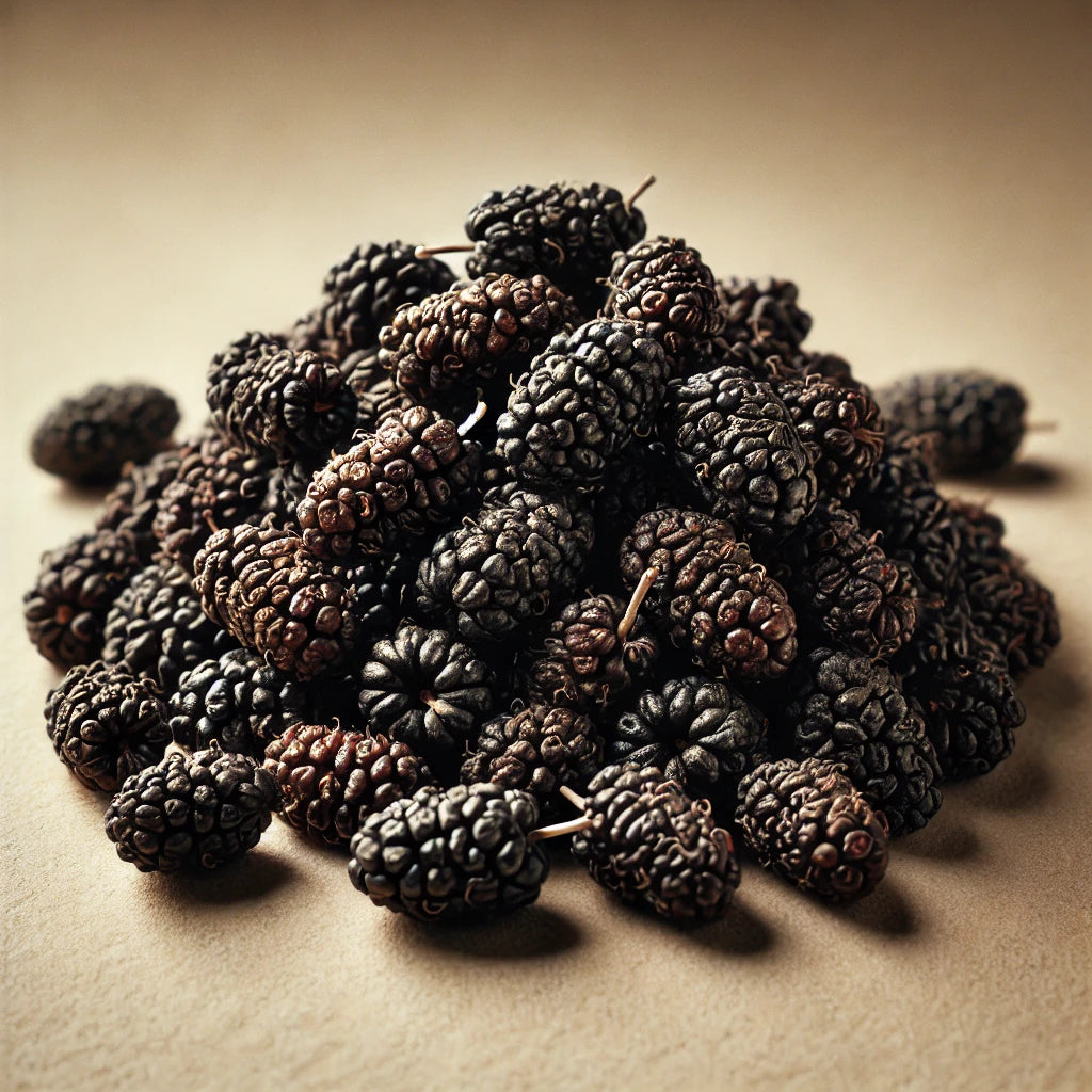 Black Mulberries Whole (Morus Nigra)