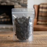 Black Panax Ginseng Root Whole (Panax Notoginseng) | The herb/berry/powder/fruit/root/bark that is in the black bowl, i would like it to shown in a plastic stand up resalable pouch that is clear.