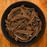 Black Reishi Mushroom Slices (Ganoderma Lucidum)