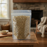Blue Vervain Herb Cut (Verbana Hastata) | The herb/berry/powder/fruit/root/bark that is in the black bowl, i would like it to shown in a plastic stand up resalable pouch that is clear.