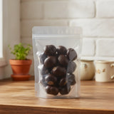 Buckeyes Whole (Hippocastanum Spp.) | The herb/berry/powder/fruit/root/bark/seeds that is in the black bowl, i would like it to shown in a plastic stand up resalable pouch that is clear.