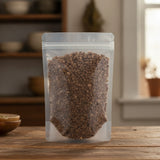 Burdock Root Cut (Arctium Lappa) | The herb/berry/powder/fruit/root/bark that is in the black bowl, i would like it to shown in a plastic stand up resalable pouch that is clear.