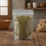 California Poppy Herb Cut (Eschscholzia Californica) | The herb/berry/powder/fruit/root/bark that is in the black bowl, i would like it to shown in a plastic stand up resalable pouch that is clear.
