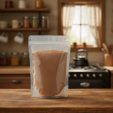 Cat's Claw Bark Powder (Uncaria Tomentosa) | The herb/berry/powder/fruit/root/bark that is in the black bowl, i would like it to shown in a plastic stand up resalable pouch that is clear.