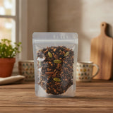 Chai Tea (Camellia Sinensis) | The herb/powder/tea that is in the black bowl, i would like it to shown in a plastic stand up resalable bag that is clear.