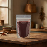 Chaste Berry Powder (Vitex Agnus-Castus) | The herb/berry/powder/fruit/root/bark that is in the black bowl, i would like it to shown in a plastic stand up resalable pouch that is clear.