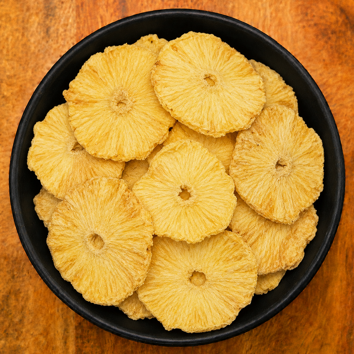 Dried Pineapple Slices Whole (Ananas Comosus)