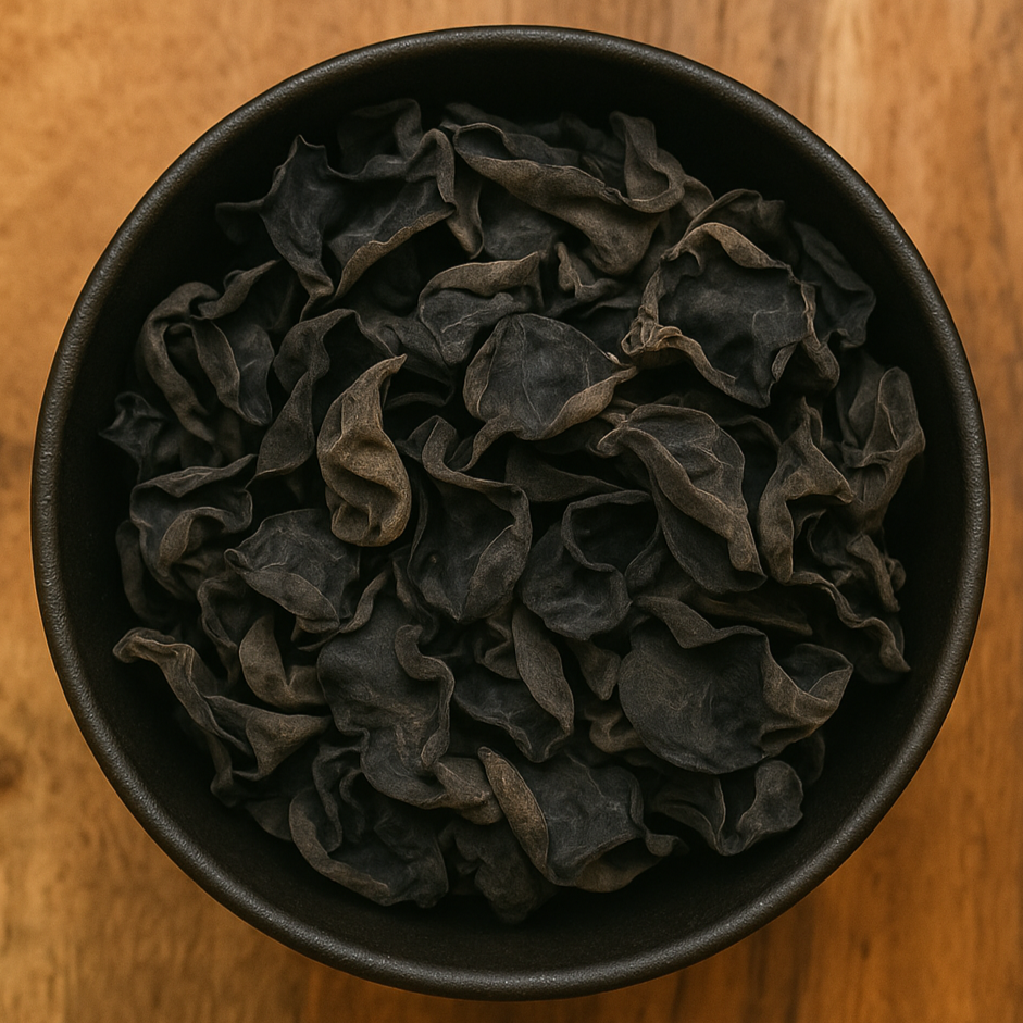 Black Fungus / Wood Ear Mushroom Whole (Auricularia Auricula-Judae)