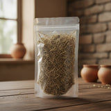 Chinese Elsholtzia Herb Whole (Mosla Chinensis) | The herb/berry/powder/fruit/root/bark that is in the black bowl, i would like it to shown in a plastic stand up resalable pouch that is clear.