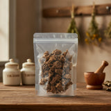 Chinese Lovage Root Pieces (Ligusticum Sinense) | The herb/berry/powder/fruit/root/bark that is in the black bowl, i would like it to shown in a plastic stand up resalable pouch that is clear.