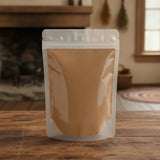 Cocolmeca Root Powder (Smilax Sp.) | The herb/berry/powder/fruit/root/bark that is in the black bowl, i would like it to shown in a plastic stand up resalable pouch that is clear.