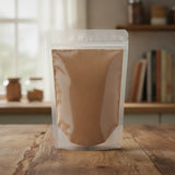 Cuachalalate Bark Powder (Amphipterygium Adstringens) | The herb/berry/powder/fruit/root/bark that is in the black bowl, i would like it to shown in a plastic stand up resalable pouch that is clear.