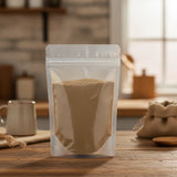Cumin Seed Powder (Cuminum Cyminum) | The herb/berry/powder/fruit/root/bark that is in the black bowl, i would like it to shown in a plastic stand up resalable pouch that is clear.