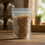 Devil's Club Root Bark Cut (Oplopanax Horridus) | The herb/berry/powder/fruit/root/bark that is in the black bowl, i would like it to shown in a plastic stand up resalable pouch that is clear.