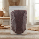 Dulse Leaf Cut (Palmaria Palmata) | The herb/berry/powder/fruit/root/bark that is in the black bowl, i would like it to shown in a plastic stand up resalable pouch that is clear.