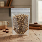 Echinacea Purpurea Root Cut (Echinacea Purpurea) | The herb/berry/powder/fruit/root/bark that is in the black bowl, i would like it to shown in a plastic stand up resalable pouch that is clear.